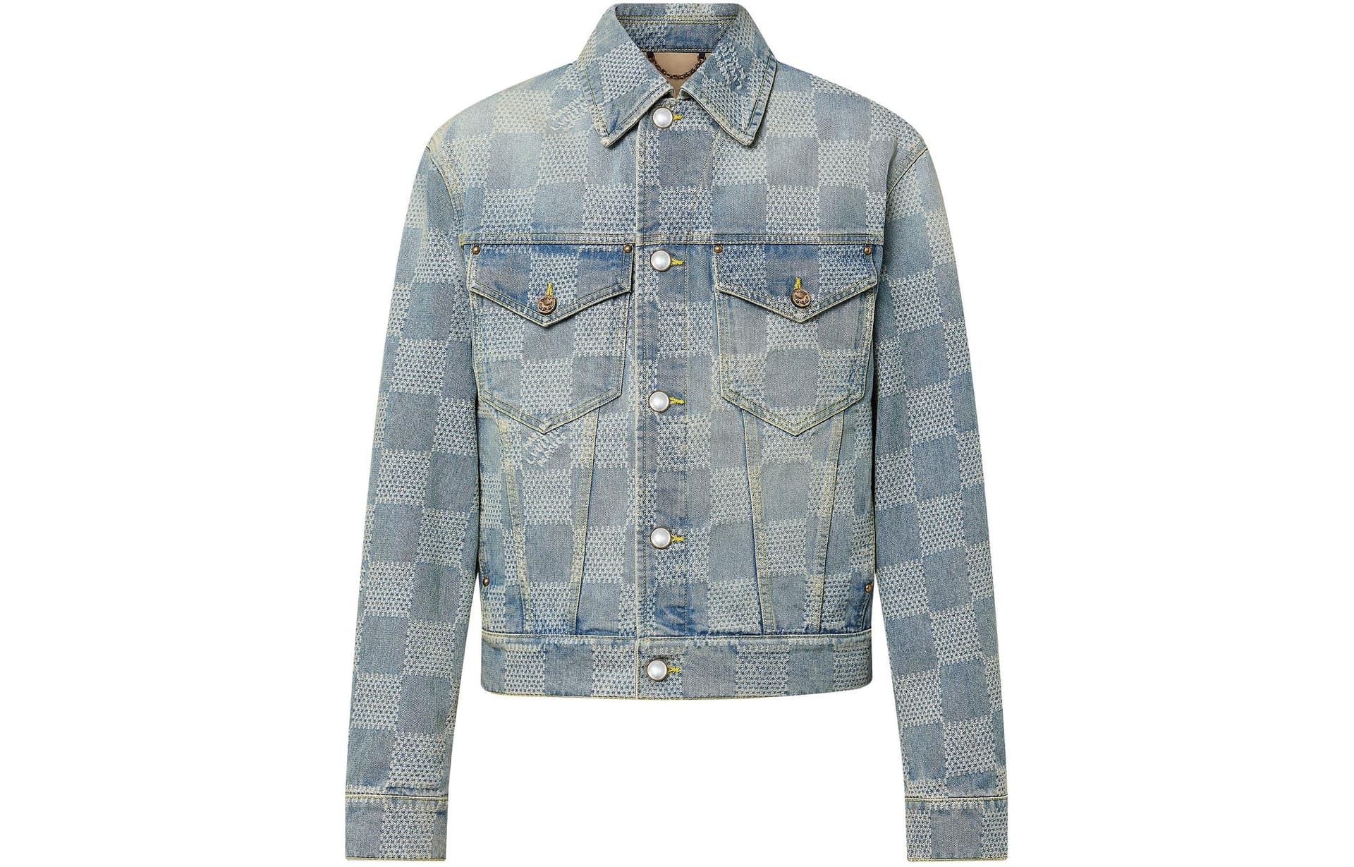 Джинсовая куртка LOUIS VUITTON SS24 3D - изображение 7
