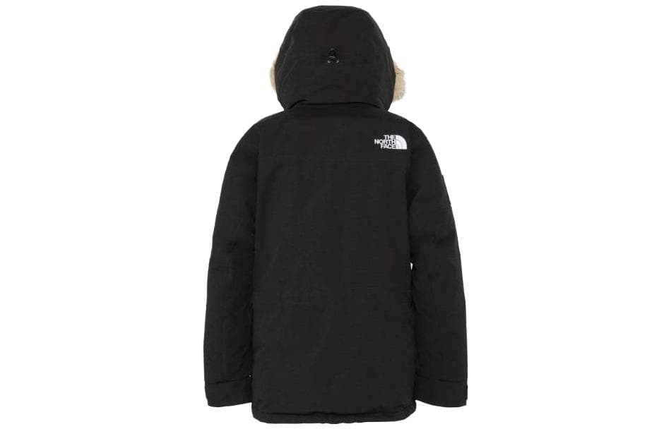 Зимняя куртка The North Face Logo Embroidered Hoodie Jacket Black - изображение 3