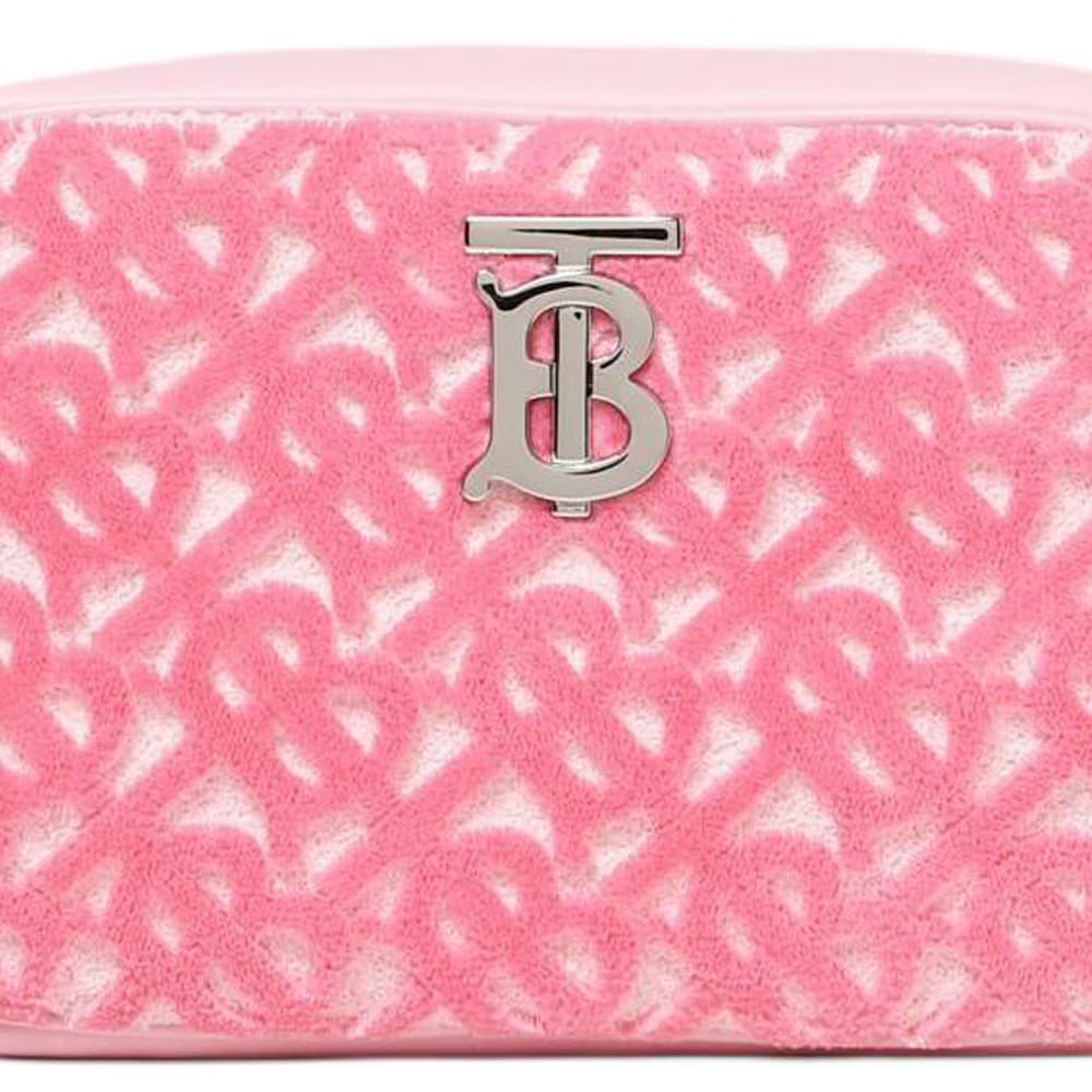 Мини-сумка Burberry Lola Camera Bag TB Logo Matte Chain Pink - изображение 4