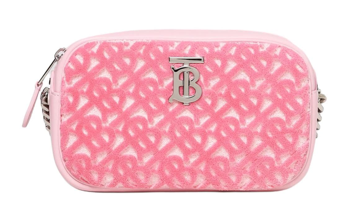 Мини-сумка Burberry Lola Camera Bag TB Logo Matte Chain Pink - изображение 1