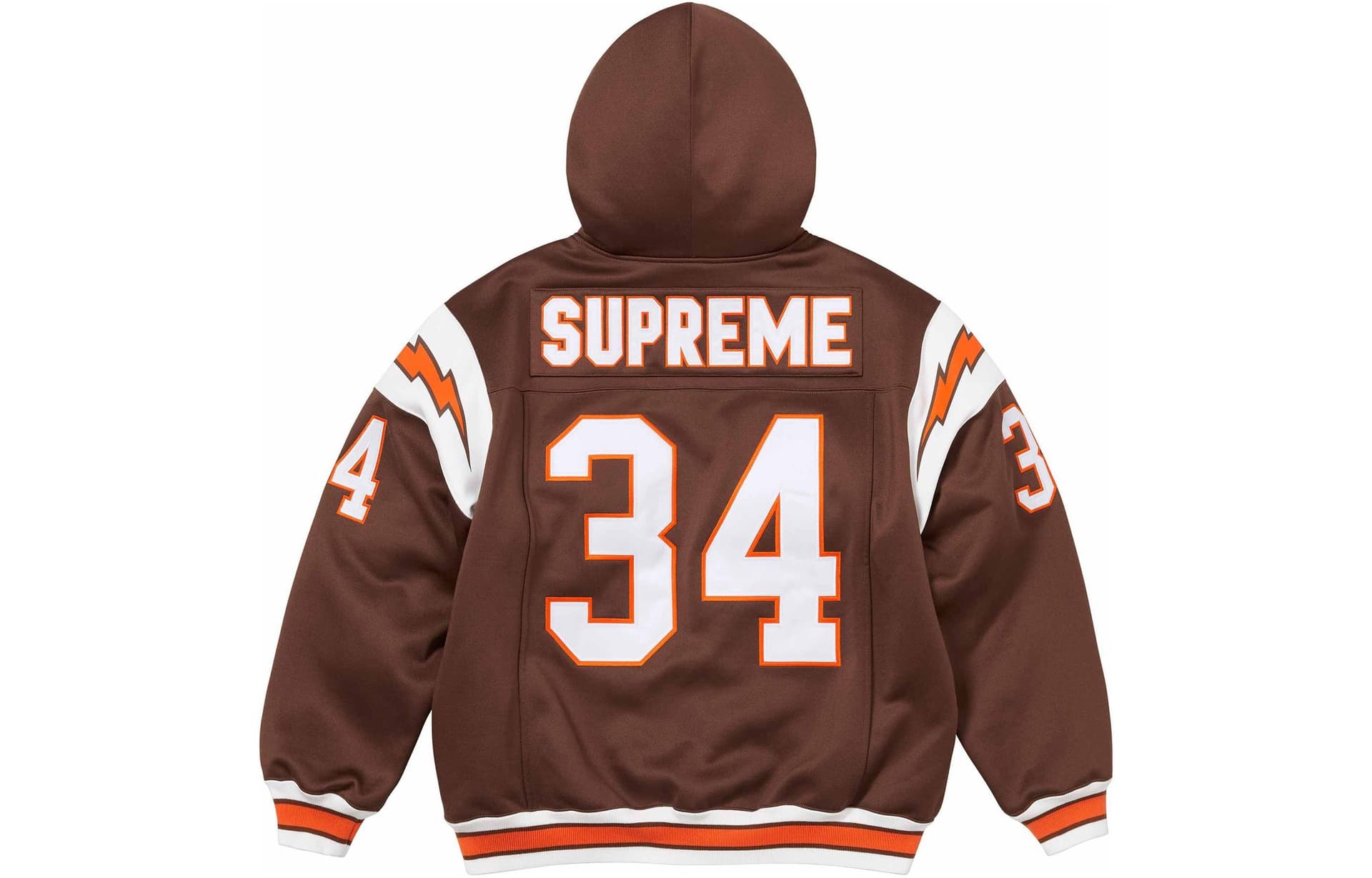 Куртка Supreme Football Zip Up Hooded Sweatshirt - изображение 2