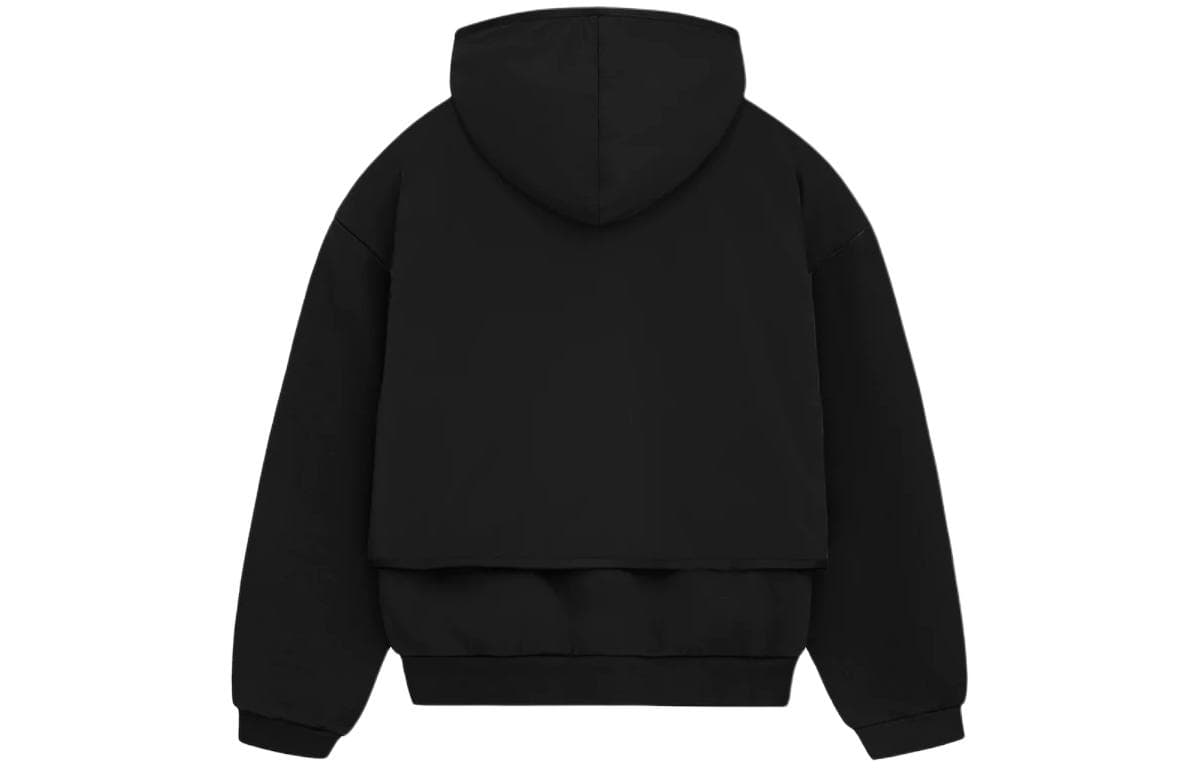 Худи Fear of God Essentials SS24 drop2 Nylon Fleece Hooded Sweater Jet Black - изображение 2
