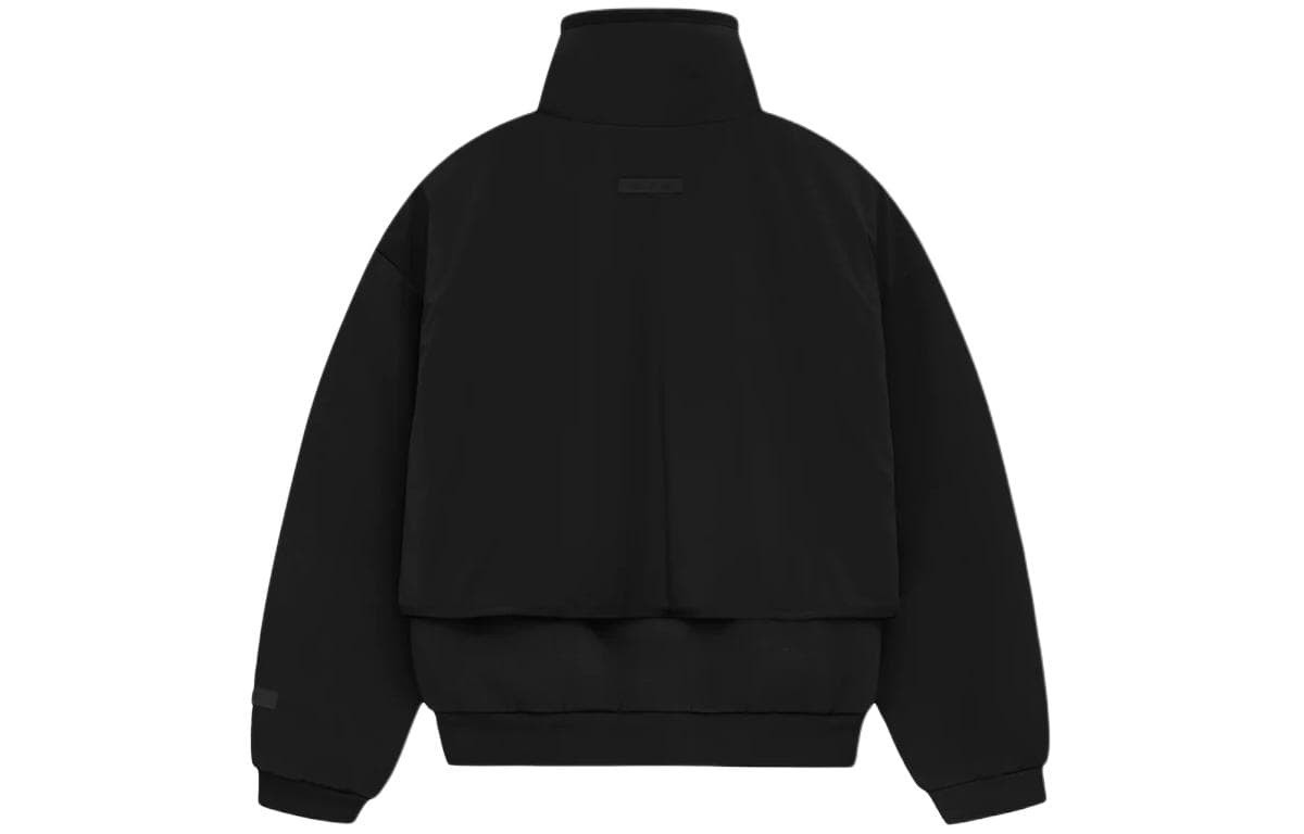 Кофта Fear of God Essentials SS24 drop2 Nylon Fleece Mockneck Sweater Jet Black - изображение 2
