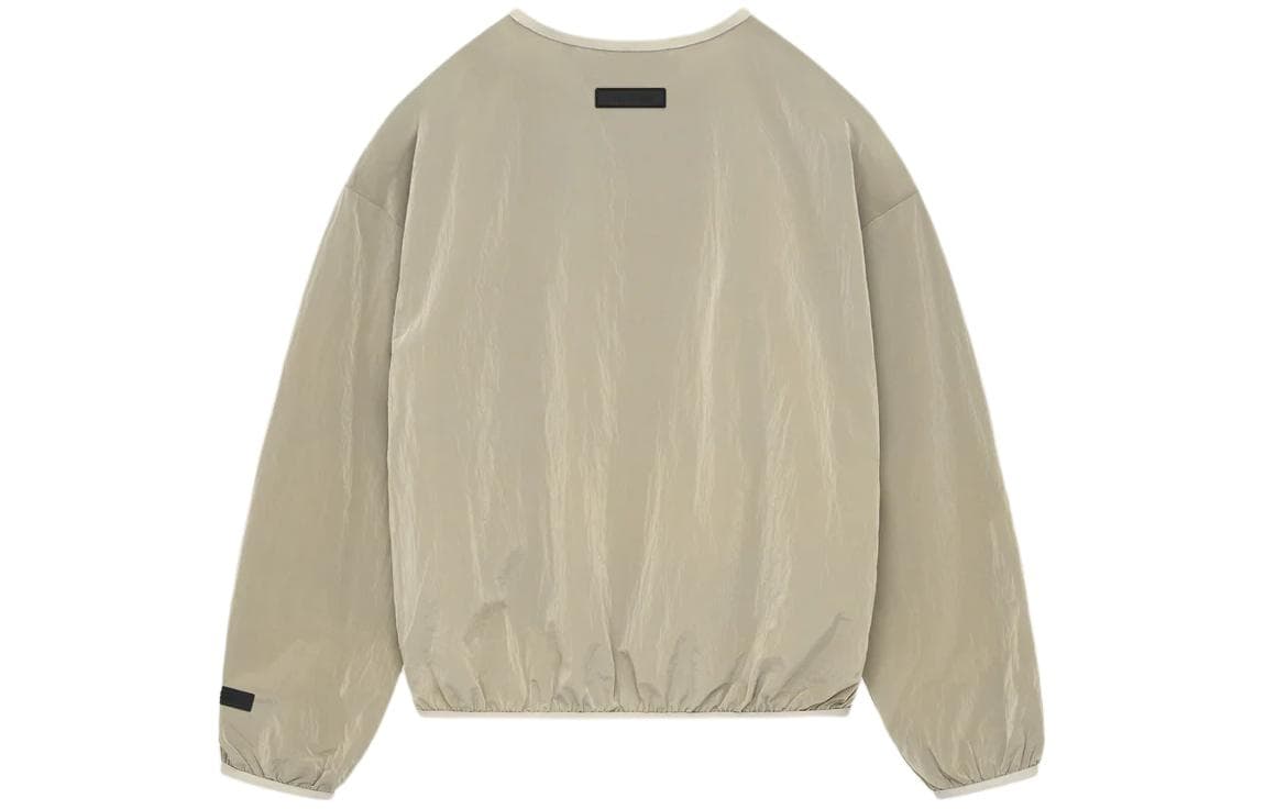 Футболка Fear of God Essentials SS24 drop2 Crinkle Nylon Pullover Crewneck T Garden Yellow - изображение 2