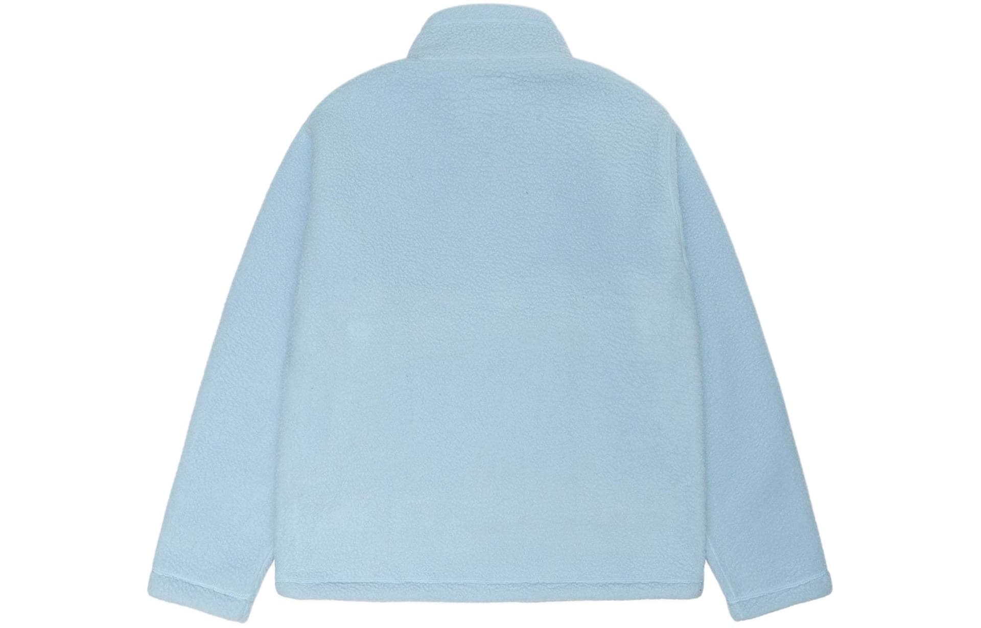 Худи Stussy SS24 POLAR FLEECE HALF ZIP MOCK NECK Logo - изображение 2