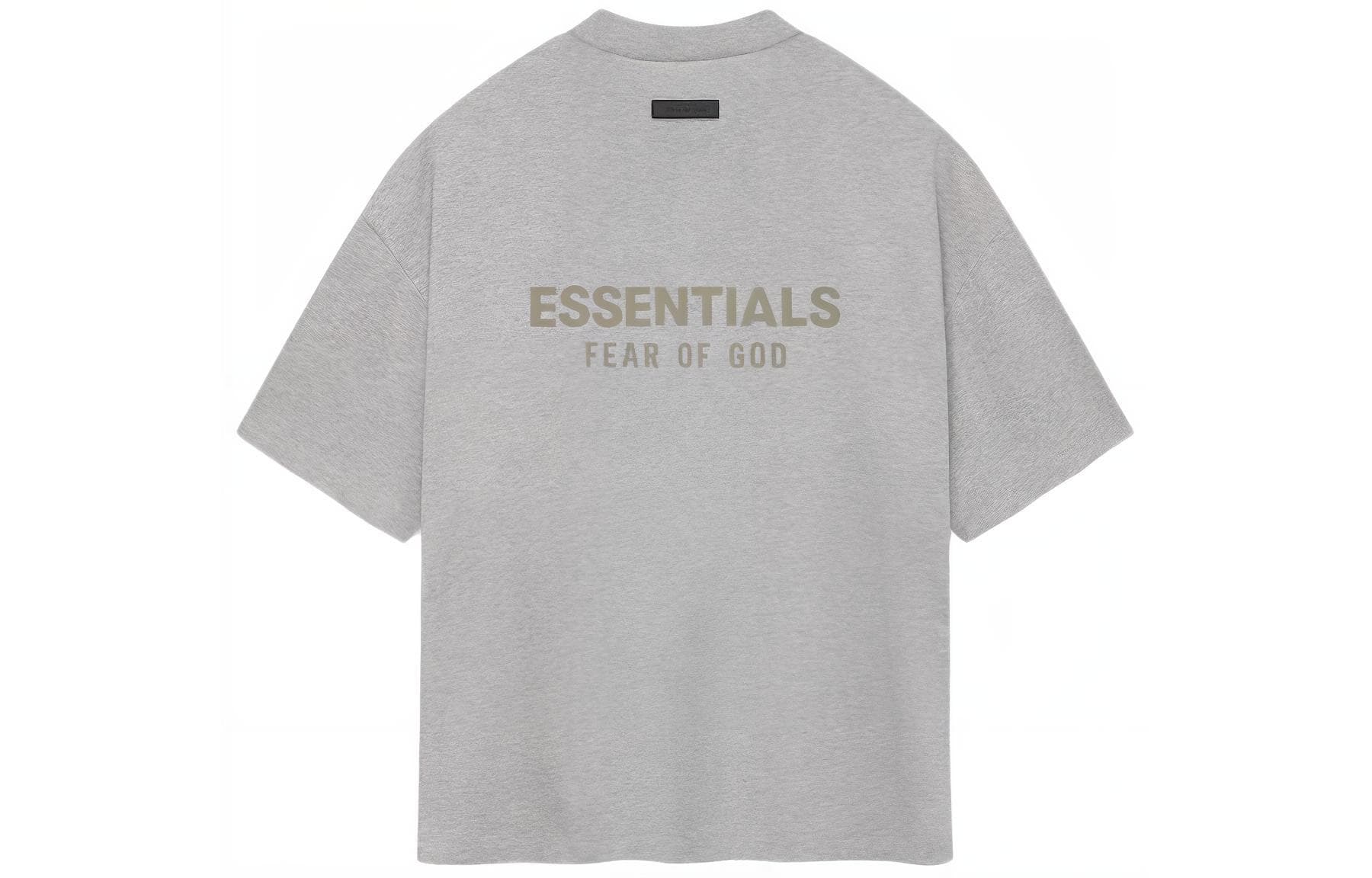 Футболка Fear of God Essentials SS24 drop2 V-Neck Tshirt VT Light Heather Grey - изображение 2