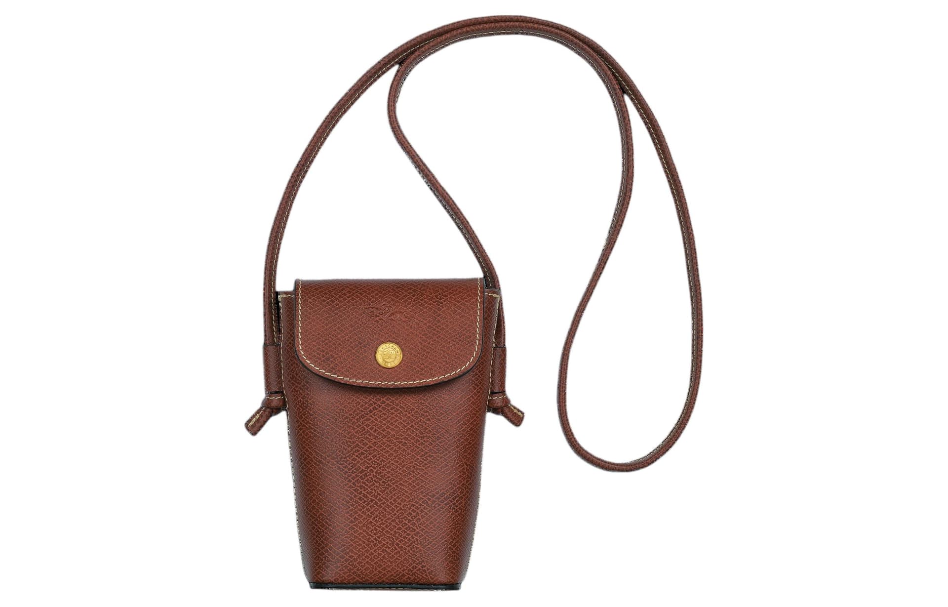 Сумка для телефона Longchamp Épure 9 Brown - изображение 3