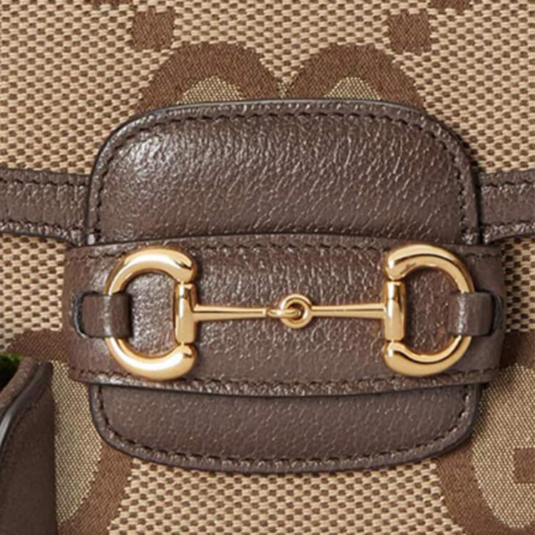 Сумка через плечо Gucci Horsebit 1955 Mini - изображение 9