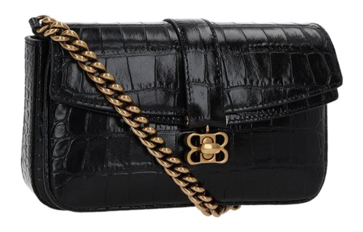 Мини-сумка Balenciaga Lady Flap Mini Black - изображение 3