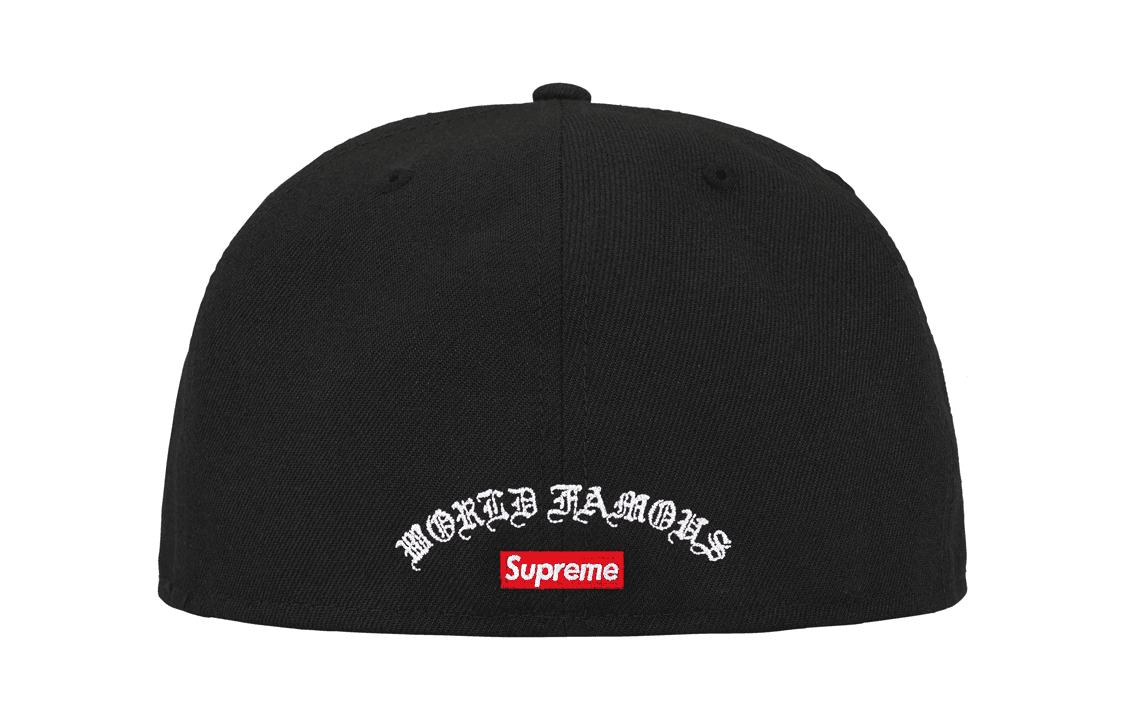 Кепка Supreme SS24 WEEK 1 GOLD CROSS S LOGO NEW ERA - изображение 2