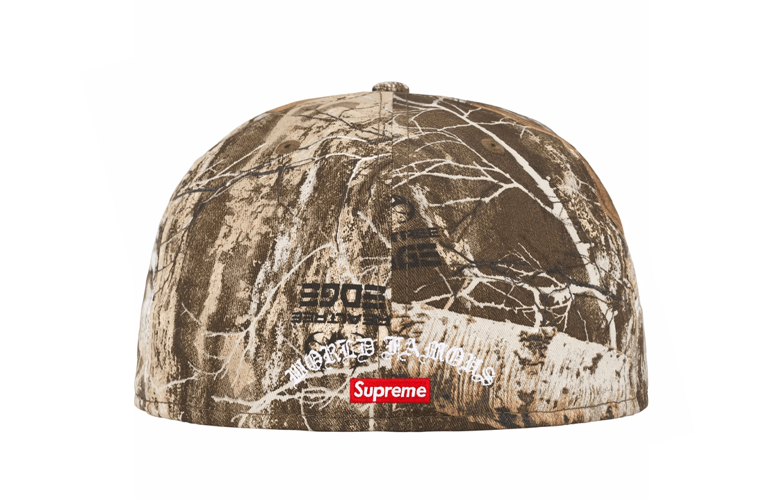 Кепка Supreme SS24 WEEK 1 GOLD CROSS S LOGO NEW ERA - изображение 3