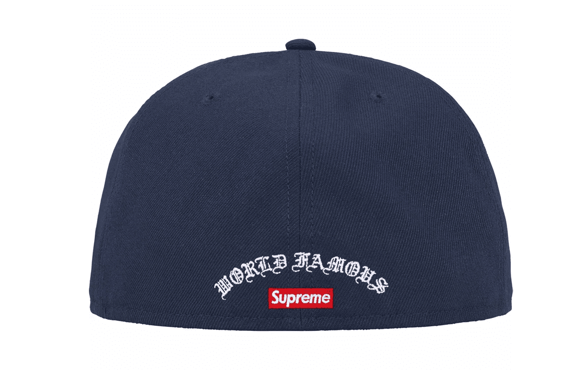 Кепка Supreme SS24 WEEK 1 GOLD CROSS S LOGO NEW ERA - изображение 3