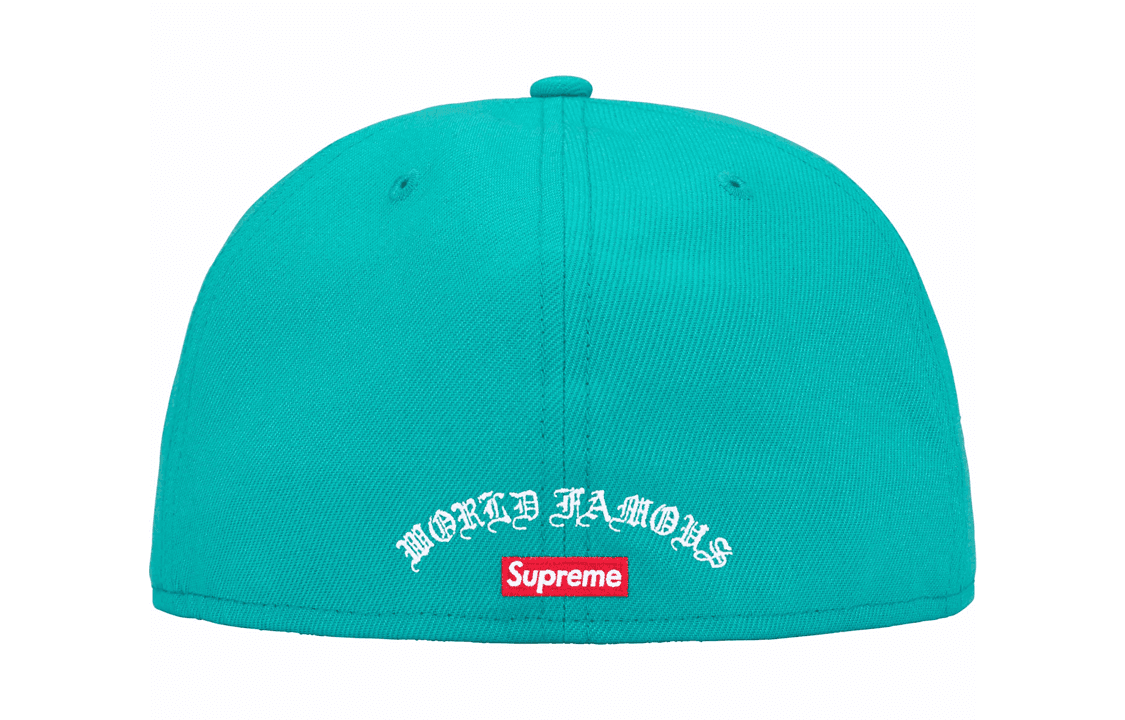 Кепка Supreme SS24 WEEK 1 GOLD CROSS S LOGO NEW ERA - изображение 2