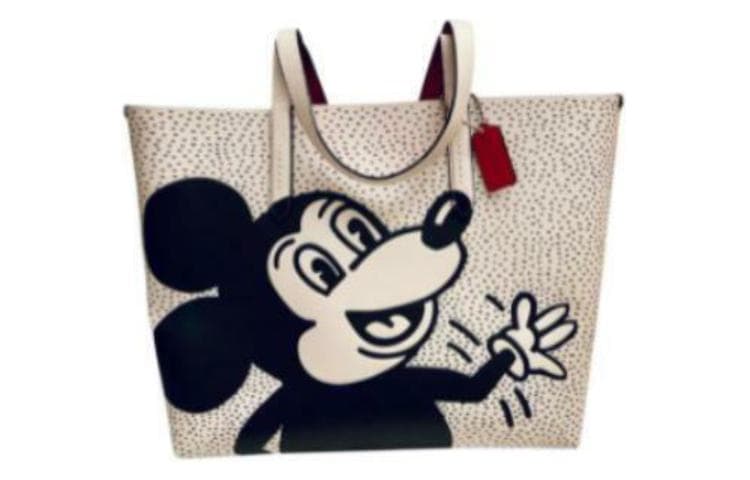 Мини-сумка COACH x Disney x Keith Highline 36 Tote - изображение 4