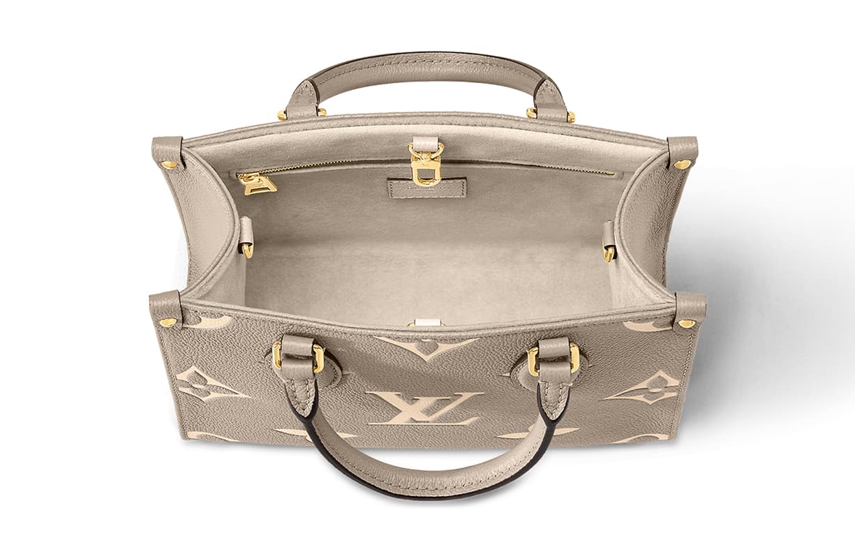 Сумка Louis Vuitton Onthego PM Elephant Grey/Cream - изображение 4