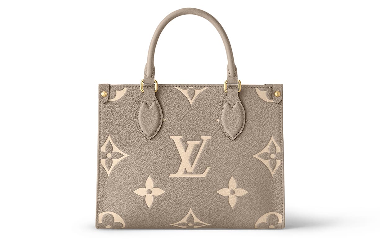 Сумка Louis Vuitton Onthego PM Elephant Grey/Cream - изображение 3