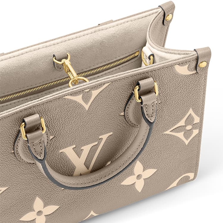 Сумка Louis Vuitton Onthego PM Elephant Grey/Cream - изображение 5