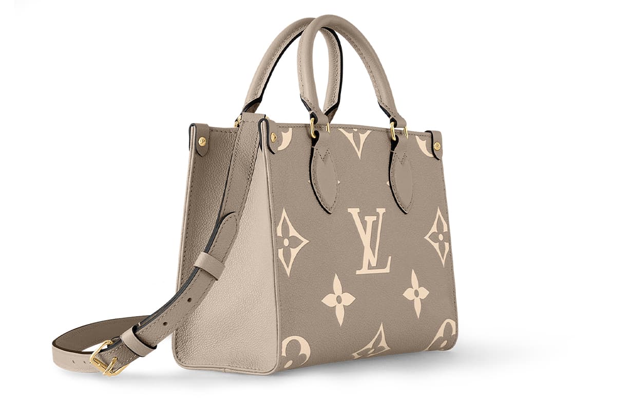 Сумка Louis Vuitton Onthego PM Elephant Grey/Cream - изображение 2
