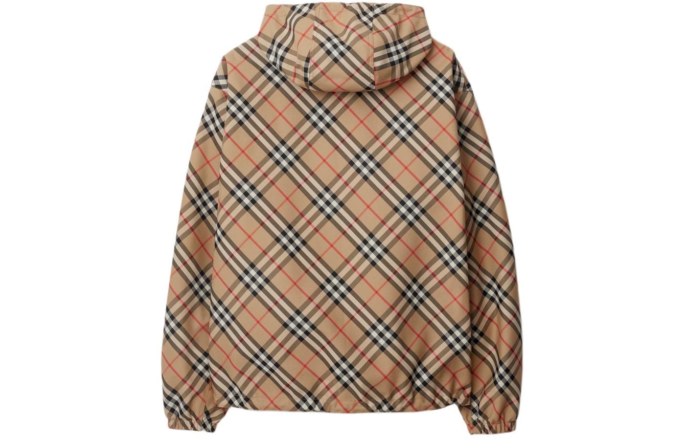 Куртка Burberry Equestrian Logo Check Hooded Jacket - изображение 2