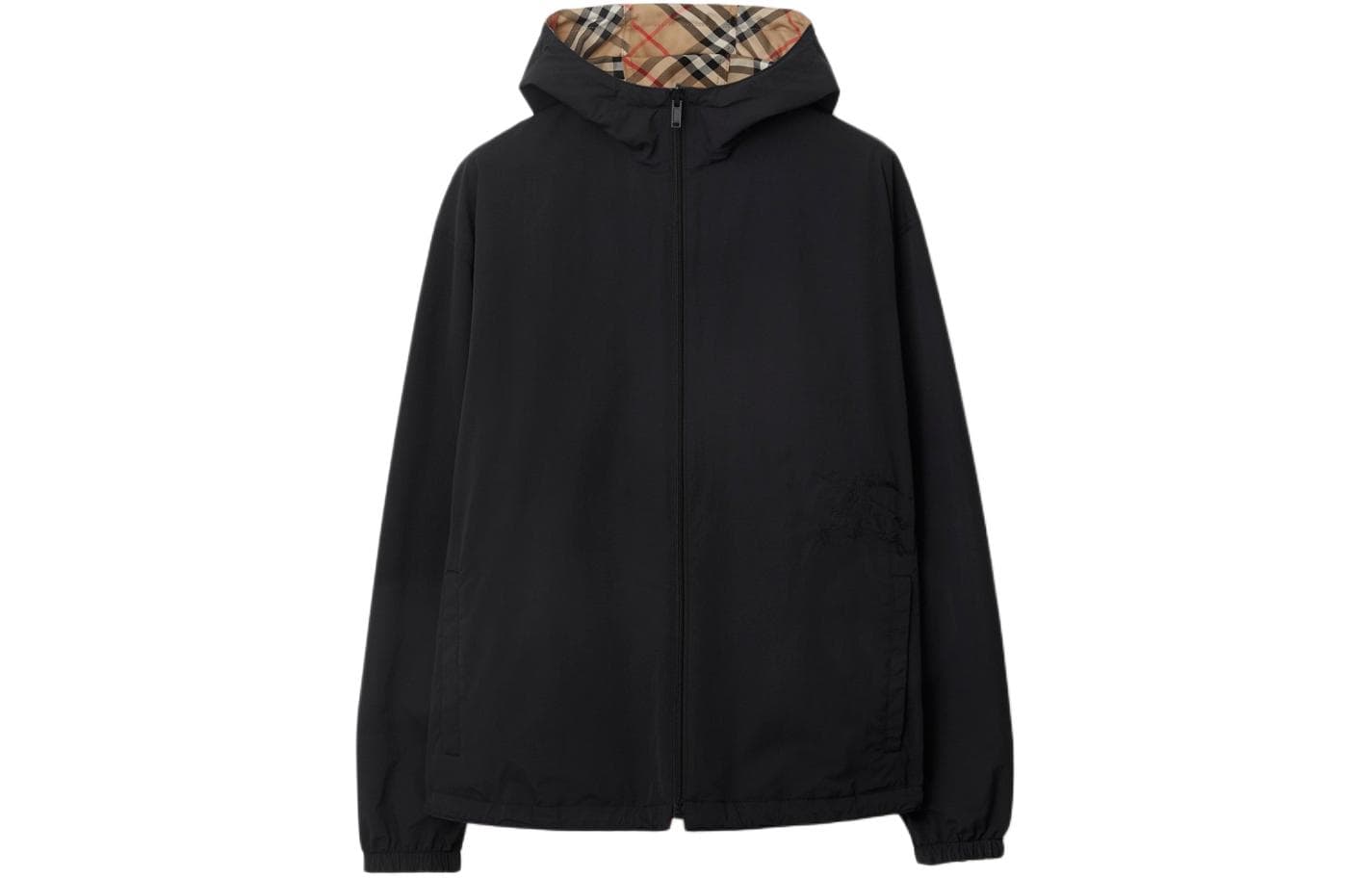Куртка Burberry Equestrian Logo Check Hooded Jacket - изображение 3
