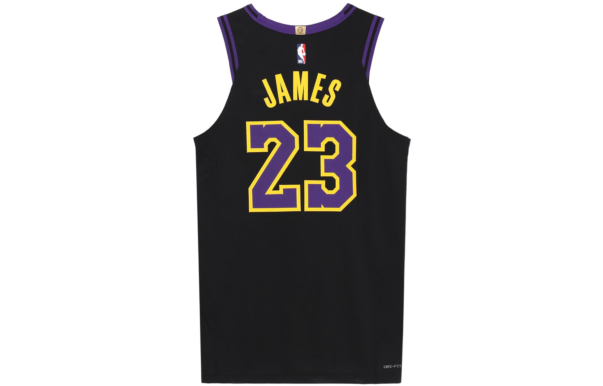 Баскетбольная майка Nike LeBron James Los Angeles Lakers City Edition 2023/24 Jersey - изображение 2