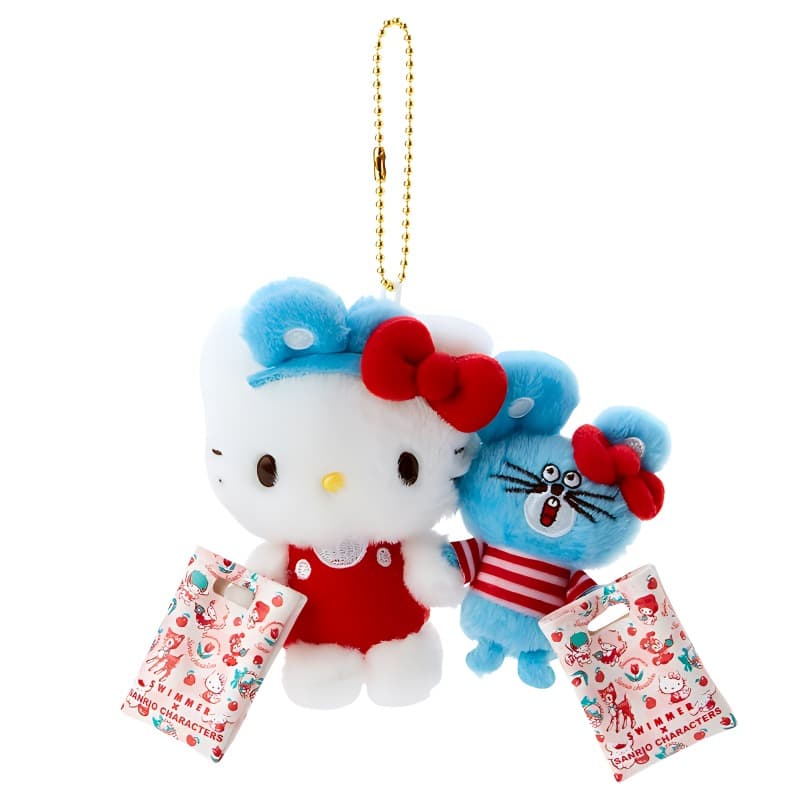 Мягкая игрушка Sanrio x SWIMMER Hello Kitty 11cm - изображение 1