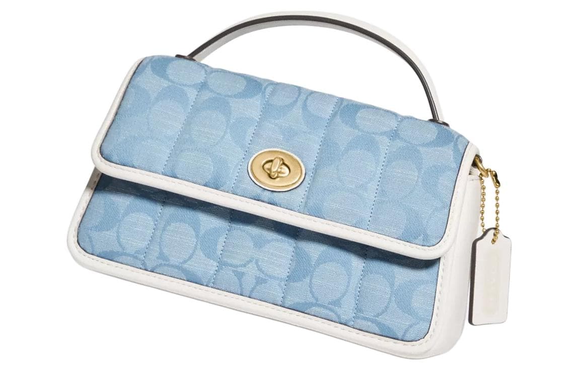 Сумка COACH Turnlock 20 Chambray - изображение 4