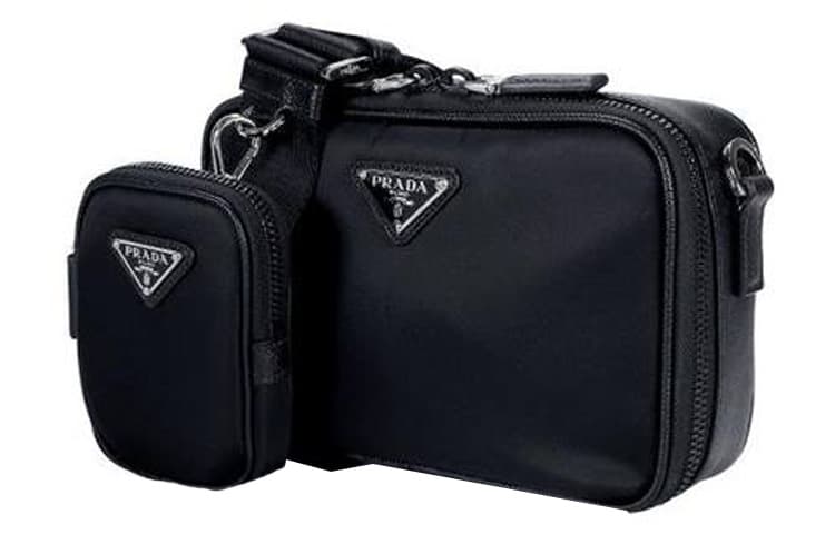 Сумка через плечо Prada Nylon Messenger Bag - изображение 2