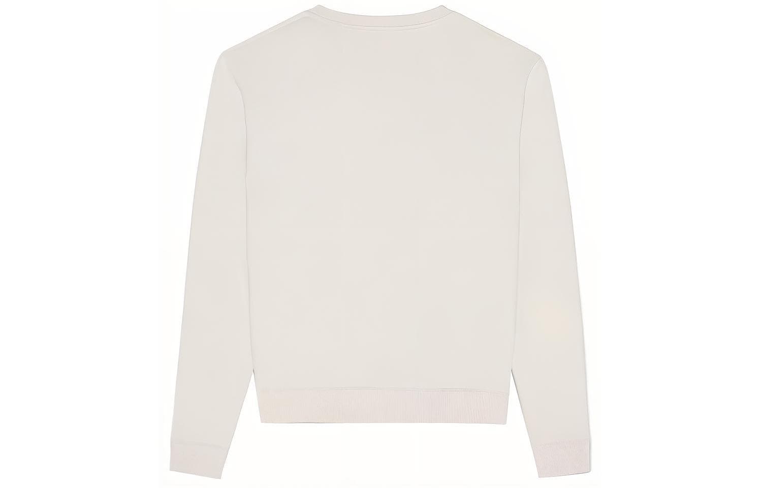 Кофта Saint Laurent Logo Crewneck Sweatshirt White - изображение 2