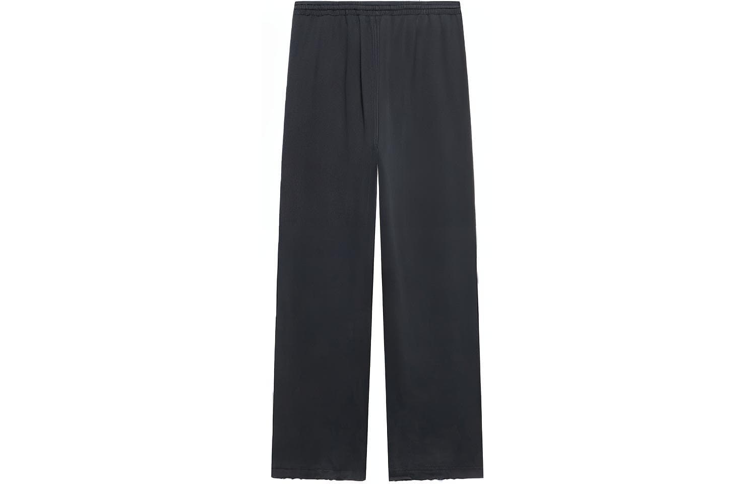 Штаны Balenciaga FW21 Logo Sweatpants Black - изображение 2