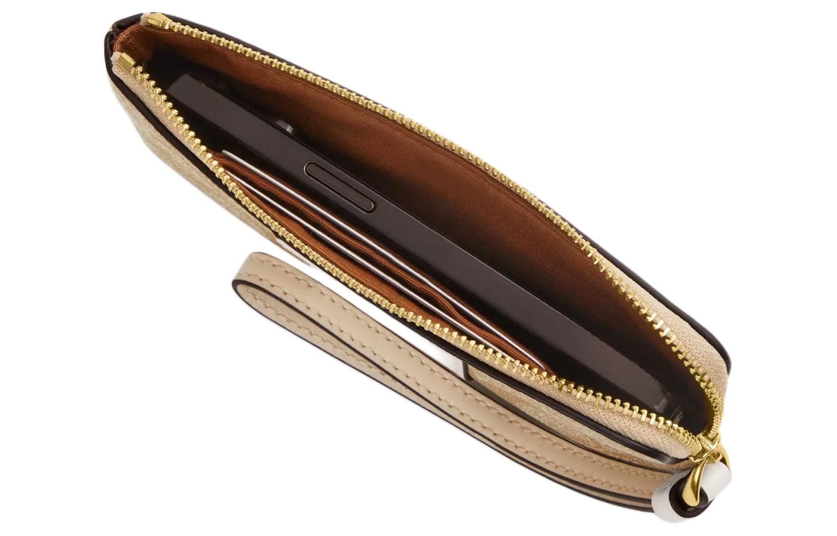 Сумка COACH Corner Zip Wristlet 15 - изображение 2