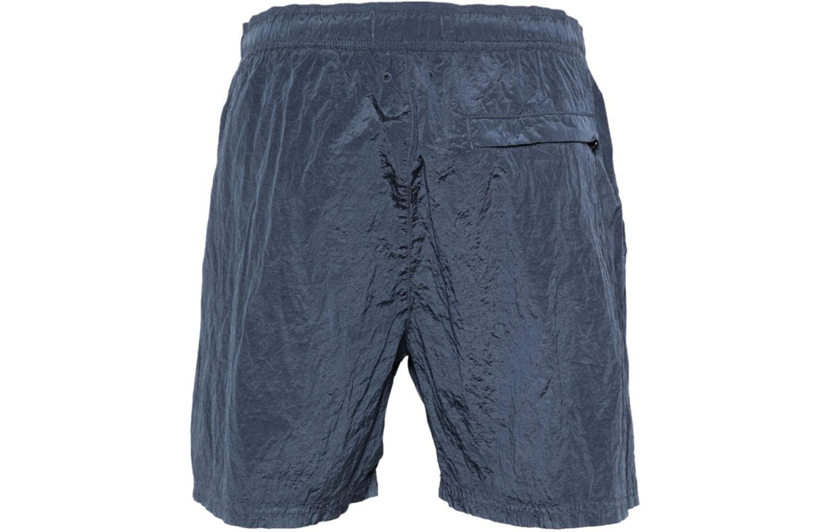Шорты Stone Island Logo Elastic Waist Shorts Blue - изображение 2