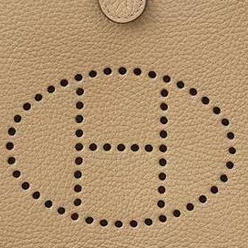 Сумка через плечо HERMES Evelyne 16 Clemence S2 Trench - изображение 5