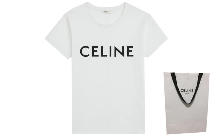 Футболка CELINE SS21 LogoT - изображение 3