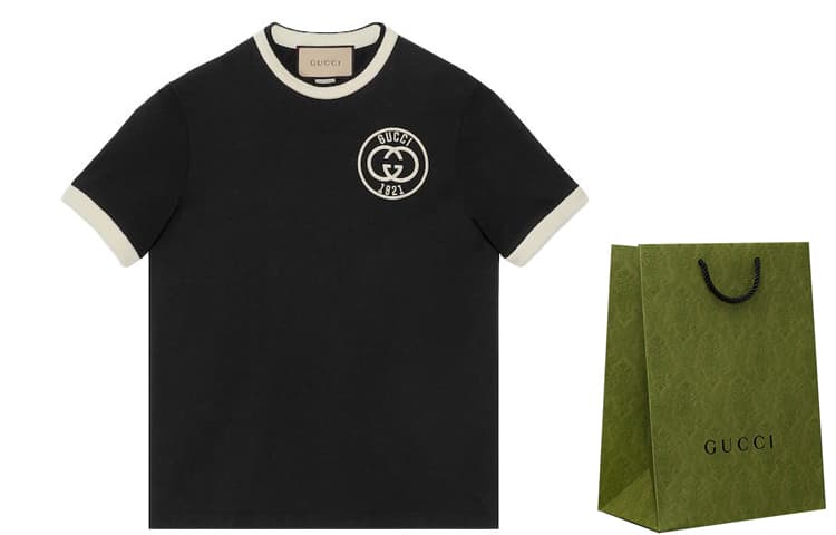 Футболка GUCCI FW23 LogoGT - изображение 3
