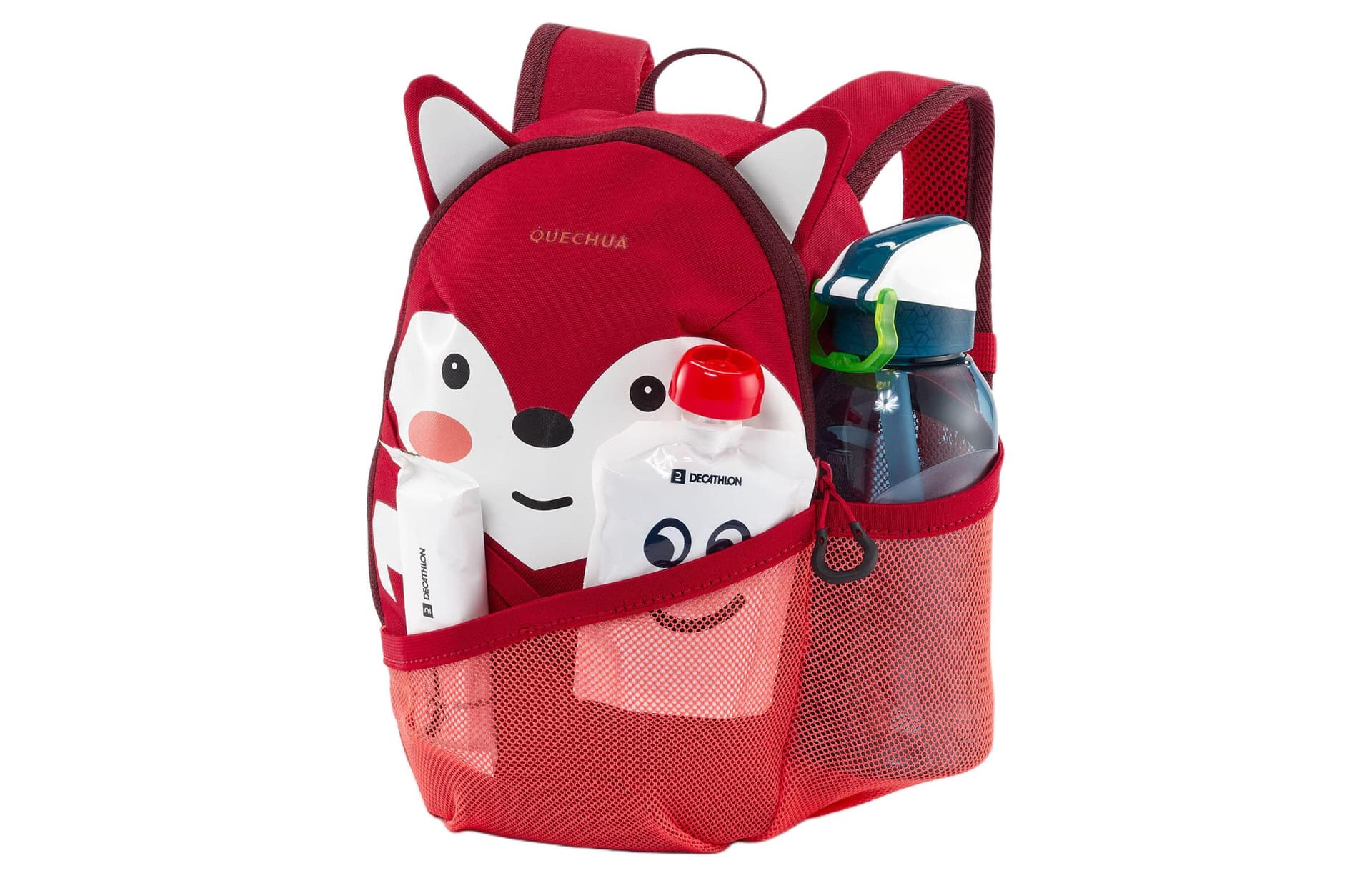 DECATHLON 5L Альпинистский рюкзак для активного отдыха сумка полиэстер волокно красный женский - изображение 2