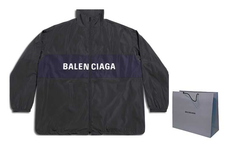 Куртка Balenciaga Zip-Up Jacket Black - изображение 4