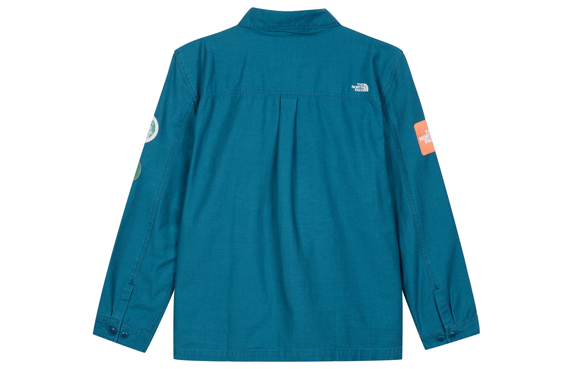 Куртка The North Face Earth Day SS23 Shirt Jacket Blue - изображение 2