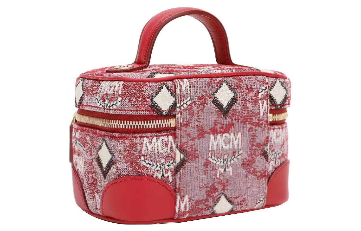 Косметичка MCM VINTAGE JACQUARD Logo micro - изображение 4