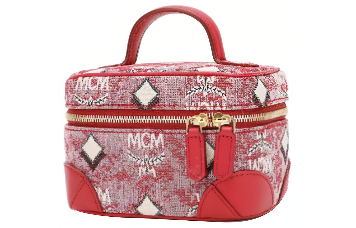 Косметичка MCM VINTAGE JACQUARD Logo micro - изображение 3