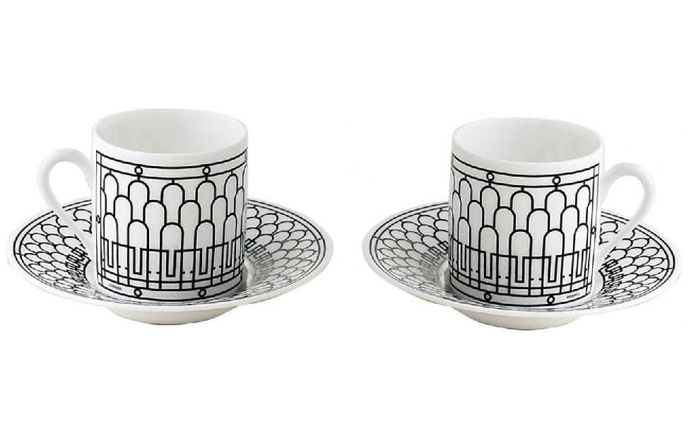 HERMES Tasse Caf Et Soucoupe H Dco 90ml - изображение 3
