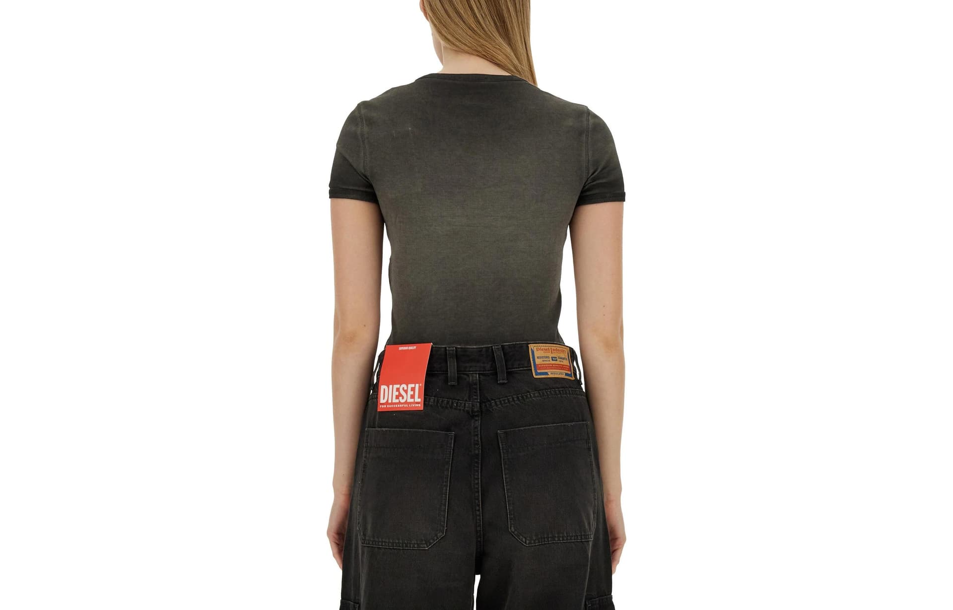Футболка DIESEL SS24 OVAL-D T - изображение 3