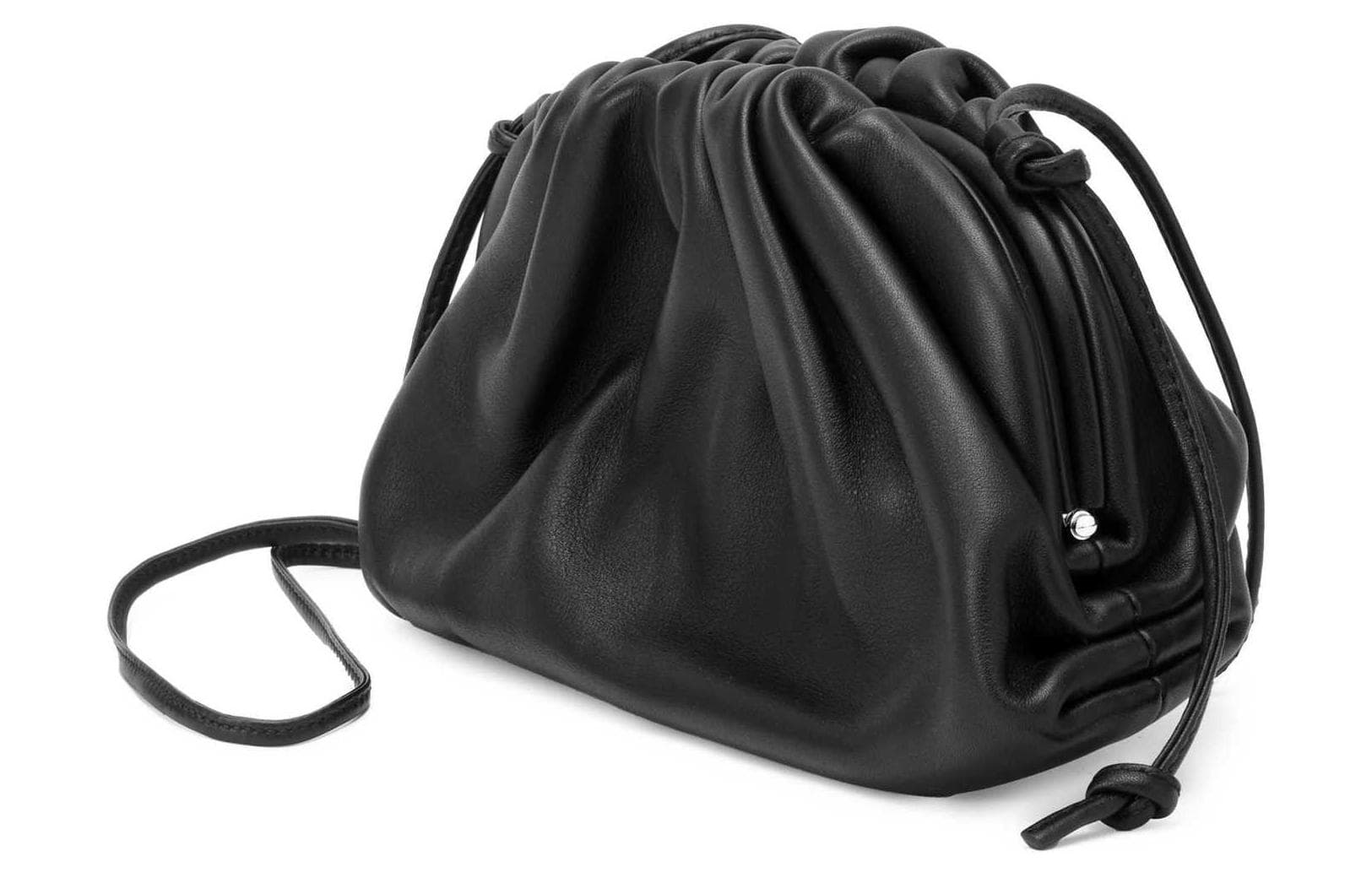 Мини-сумка Bottega Veneta The Pouch Mini Black - изображение 3