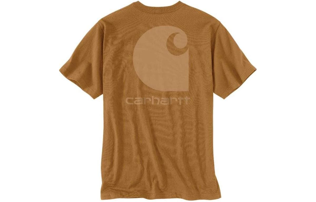 Футболка Carhartt 106149 HEAVYWEIGHT SHORT-SLEEVE POCKET C GRAPHIC T-SHIRT T RELAXED FIT - изображение 2