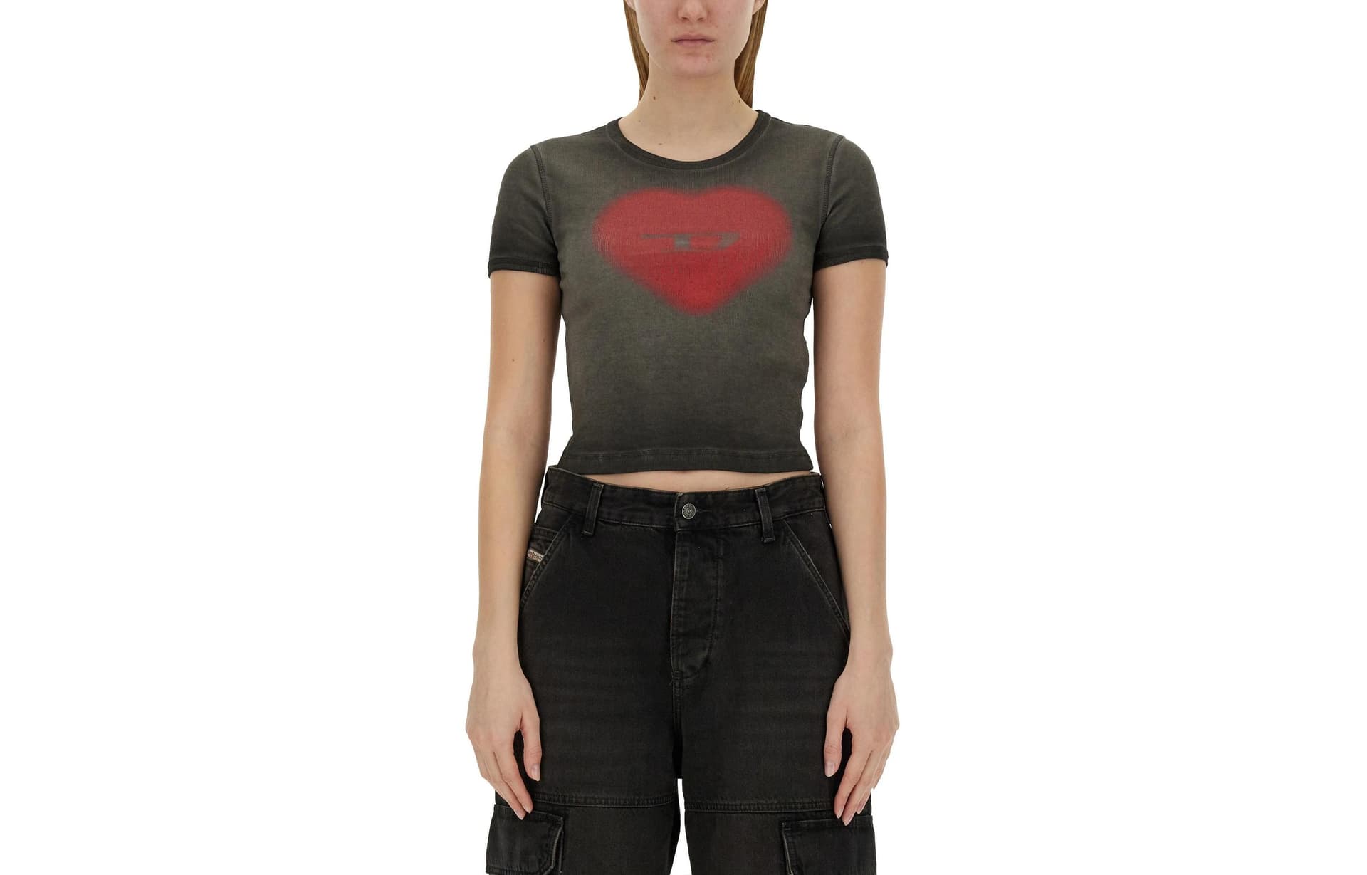 Футболка DIESEL SS24 OVAL-D T - изображение 2