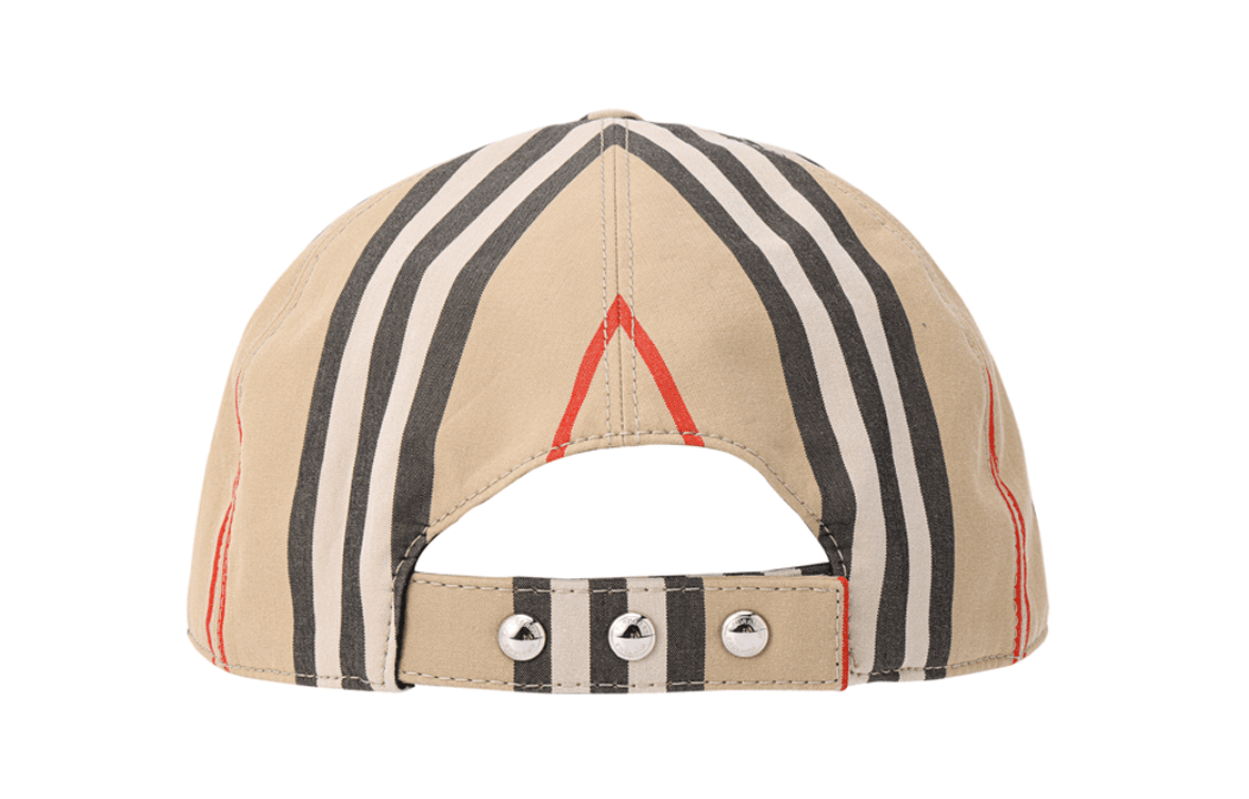 Кепка Burberry Logo Embroidered Baseball Cap Beige - изображение 4