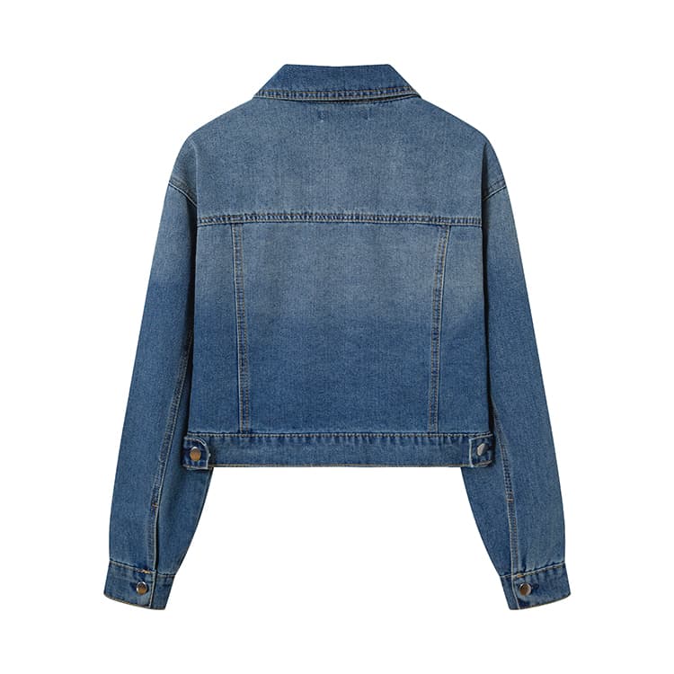 JEANSWEST Деним Куртка Женские Синий - изображение 2