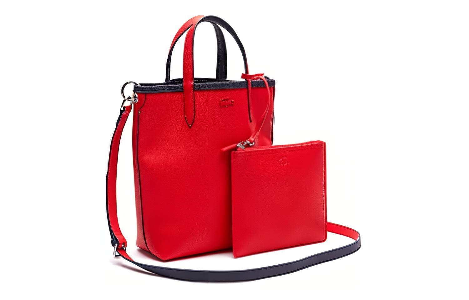 Сумка LACOSTE Anna Logo PVC Tote - изображение 2