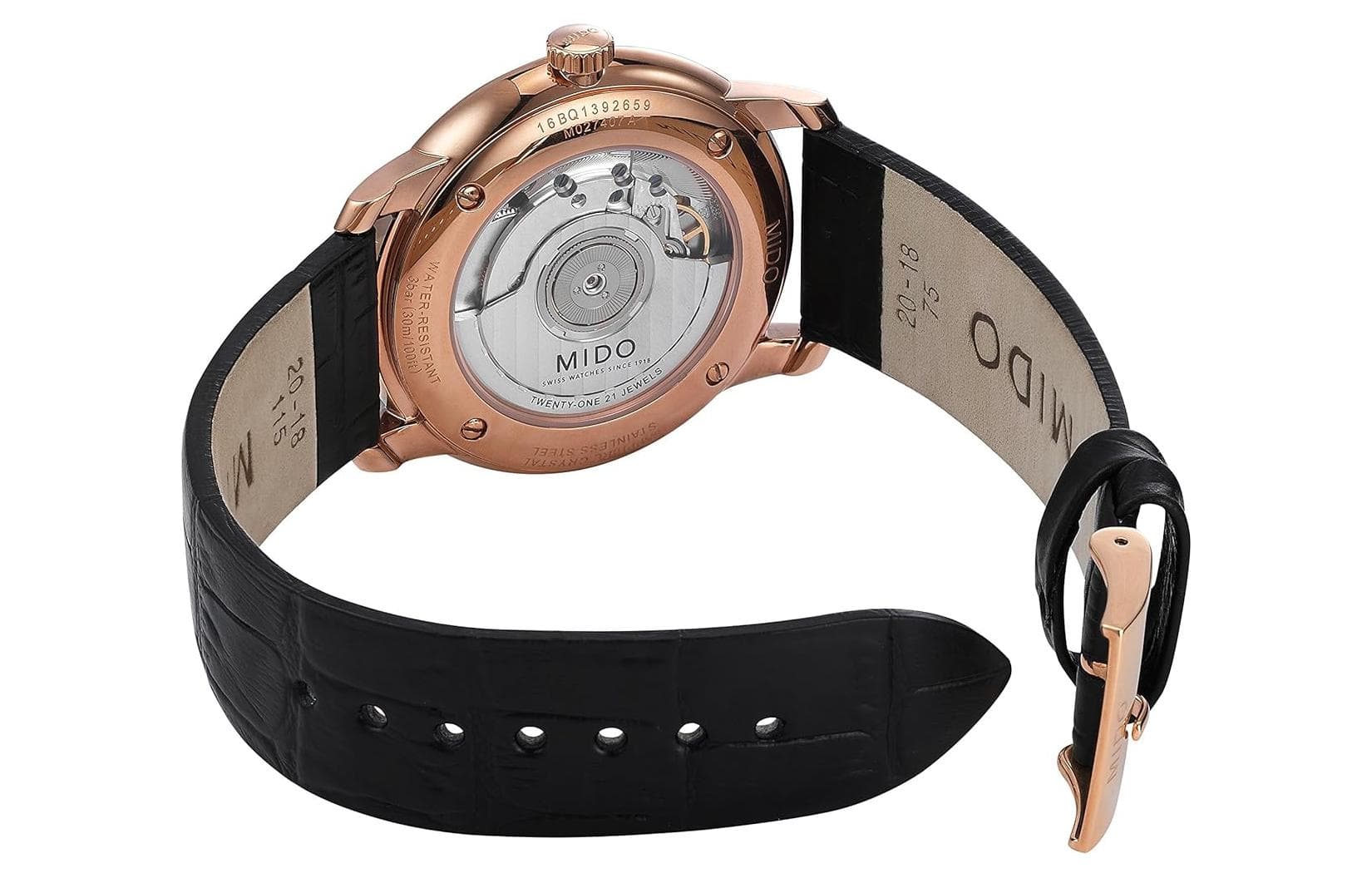 Часы MIDO 40 39mm PVD M027.407.36.013.00 - изображение 4