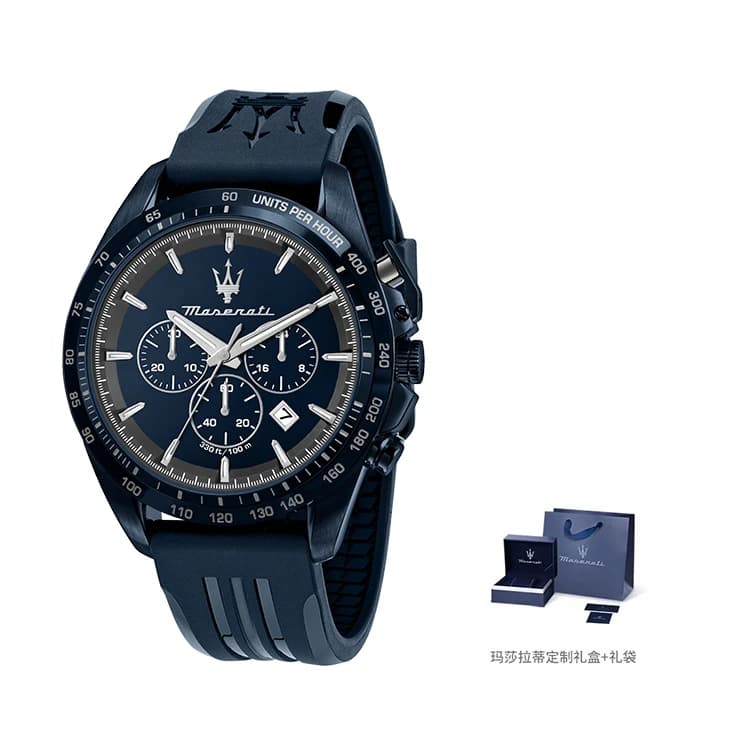 Механические часы Maserati TPU 45mm 100 R8871612042 - изображение 2